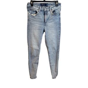 GAP Women's Light Blue Skinny Ankle Jeans